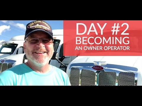 Day #2 - Owner Operator/ Lease Purchase Trucker with PAM Transport