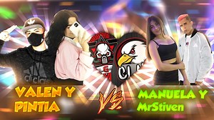 MR STIVEN Y MANUELA VS PINTIA Y VALEN 2VS2 AMISTOSO ❤️ | Pintia