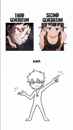 Second Gen vs Third Gen, Infernal vs Human — Fire Force Terms Explained 🔥