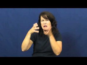 Watch how to sign 'well-read' in American Sign Language.