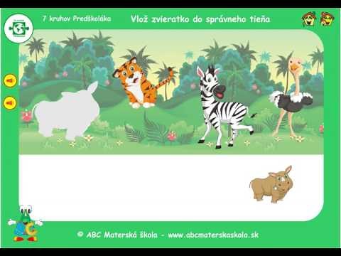 Exotické zvieratá - Hra pre deti