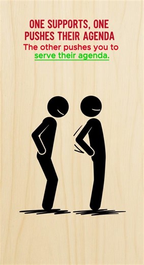 WHEN SOMEONE TRIES TO MANIPULATE YOU