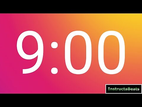 9 Minute Timer Countdown - Colorful