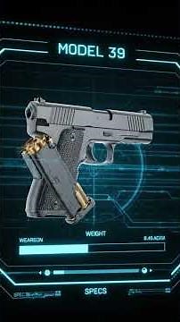 History of Smith & Wesson Model 39, the first American 9mm semi-automatic pistol.