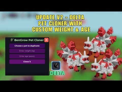 [V2 UPDATE] 🧬 Pet Cloner Script | 🦊 Kitsune Special | Grow a Garden 🚀 | FREE & KEYLESS