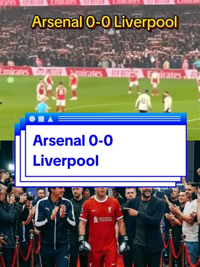 Arsenal vs Liverpool: Match Summary and Highlights
