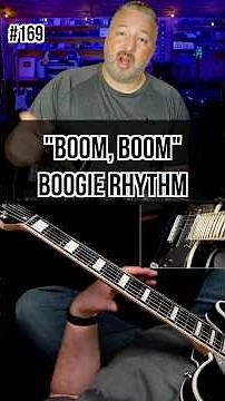 "Boom, Boom" Boogie Rhythm #bluesguitar #guitarlessons #bluesrhythm #shorts