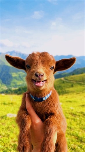 Cutest Goat Moments Caught on Camera! 🐐🥰 #shorts #pets