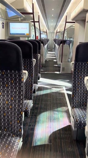 Walkthrough the West Midlands railway class 196 interior design