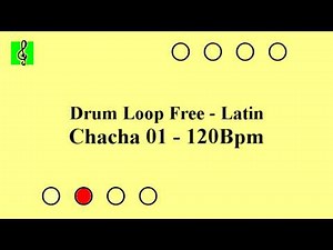 Free Drum Loop - Latin - Chacha 01 (Verse) - 120 Bpm