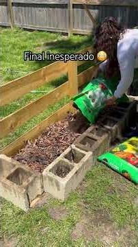 Como crear un pequeño jardin? 😱. #garden #plants #viralshorts #fyp