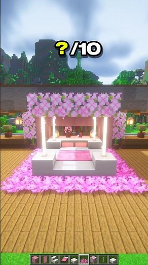 How to Make a Super Pink Bed in Minecraft 💗 | CupSapling