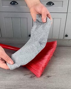 95K views · 379 reactions | Broom hack using a sock! 罹粒 | The Best Couple Videos | Facebook