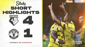 2.2M views · 104K reactions | We rolled our sleeves up and got the job done  Watch the highlights from our 4-1 win against Manchester United! #WATMUN | Watford FC | Facebook