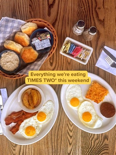 Rooted in tradition, enjoyed today. Share an Old Timer’s Breakfast with a loved one – buy 1 get 1 FREE through the weekend. *Dine-in only | Cracker Barrel Old Country Store