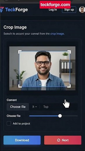 Crop Any Photo Online in Seconds! 🔥 100% FREE #cropdamage #trending #image #shorts #viral #reels #yt