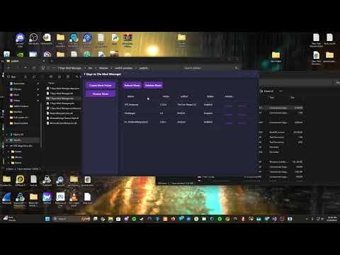 7 days to die mod manager