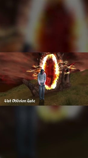 Closing 1st Oblivion Gate vs 41st #oblivion #oblivionremastered