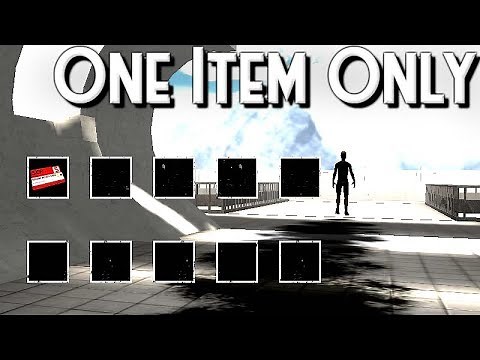 SCP Containment Breach - One Item Only Challenge