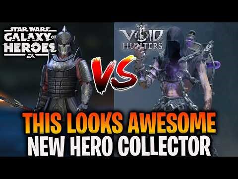 This Looks Pretty Awesome - New SWGoH Style Game - Void Hunters First Look Gameplay