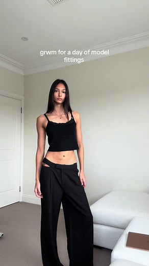 Model Fittings Outfit Ideas & Beauty Look for a Day | Fashion Inspiration