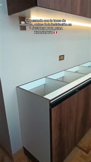 Instalación de cocina con Cuarzo Blanco en Huancayo