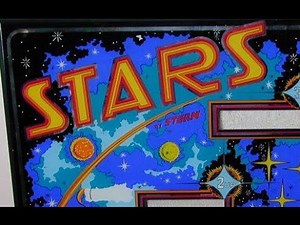 Classic 1978 Stern Stars Pinball Machine (better View)