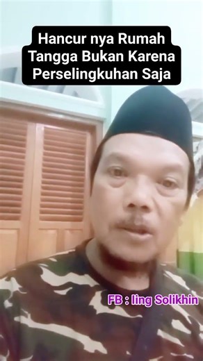 Hancur Nya Rumah Bukan Karena Perselingkuhan Saja #motivasi Bkn utk ank ank