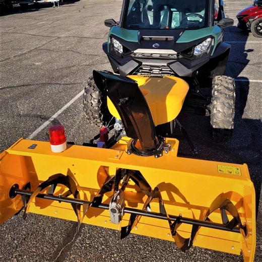 Venture Powersports | ❄️ Massimo 60" 420cc UTV/ATV Snow Blower ❄️ Turn your UTV into a winter‑crushing machine. This heavy‑duty 60" blower is built to take on... | Instagram