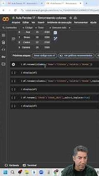 Pandas Lesson 17 - Renaming Columns