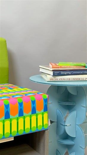 3form - Materials Manufacturer on Instagram: "Meet REPURPOSE by OSU student, Marley Labishak — a modular design system built with reclaimed 3form Varia in Comet that invites creativity, adaptability, and sustainability into everyday spaces. From shoe racks to side tables, REPURPOSE makes reuse both functional and beautiful. With an intuitive sliding notch system and reclaimed materials at its core, this project champions circular design and empowers users to build, rebuild, and reinvent. It’s mo