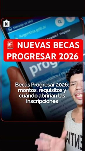NUEVAS BECAS PROGRESAR 💰