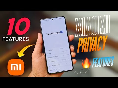 Xiaomi Hyperos 3 Update 10+ PRIVACY & SECURITY FEATURES Features ✅ Hyperos 3 Update Features