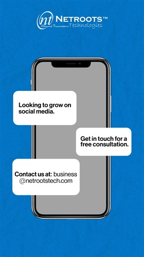 Great brands aren’t built by chance they’re built with vision and consistency. We craft powerful identities, meaningful content, and results-driven marketing campaigns that help your brand cut through the noise. Website : https://netrootstech.com/ Email us at : business@netrootstech.com #BrandBuilding #DigitalAgency #NetrootsTechnologies #CreativeDirection #ContentStrategy #MarketingExperts | NetRoots Technologies