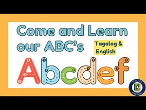 Abakada Song: Tagalog and English Version by Teacher Mayrose #abcsong #abakadasong #alphabet