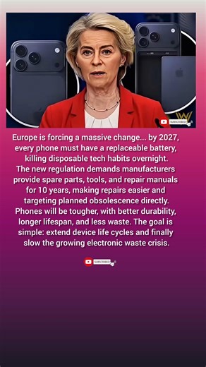 EU Just Killed the iPhone as We Know It! 🔋