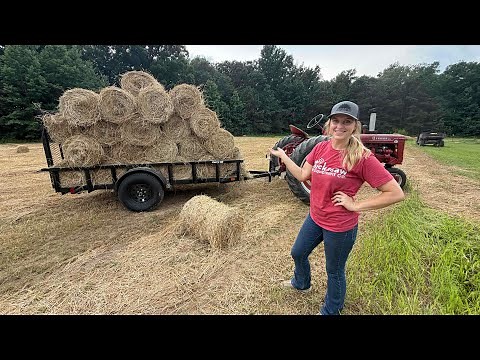 The Rain Was Coming… We Had ONE Shot to Save Our Hay!