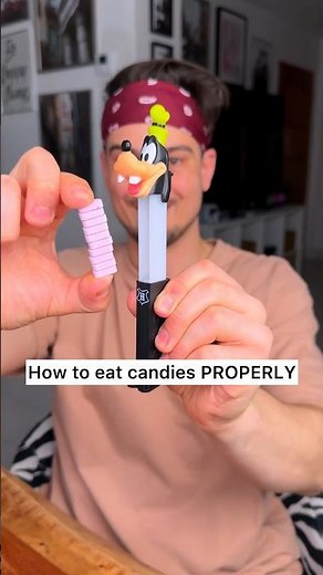Do you know how to eat these CANDIES and Bubblegum properly?🤓❤️🍬🍭 | CHEFKOUDY