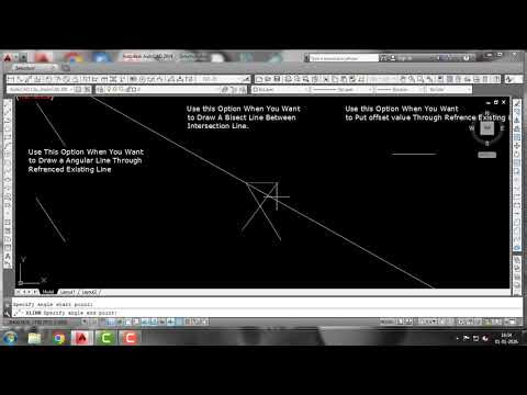 How to Draw Construction Line (X Line)