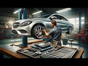 Mercedes-Benz brake caliper maintenance: A step-by-step guide (W213, X253, W205)
