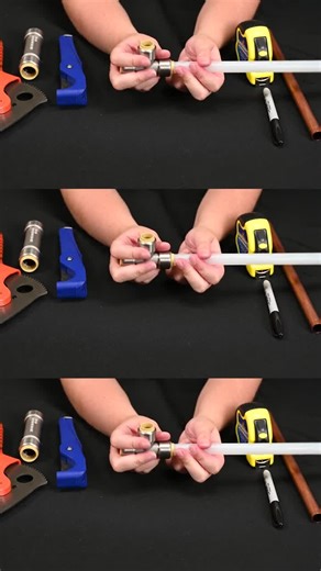 Contractor Elite by Boshart on Instagram: "Watch as Mackenzie shows you step-by-step how to install a push fitting and highlights the advantages they bring to your jobs. #PushFittings #howto #TheseFittingsKickBrass #SSPF"