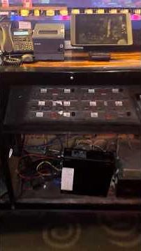 80s Brunswick pinsetter panel refuses to quit in Bill and Ted's Alley #bowl #fun #pinsetter #movie