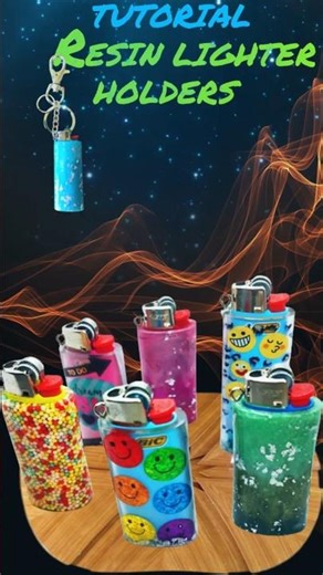 Epoxy Resin Lighter Holders Lighter Protective Case