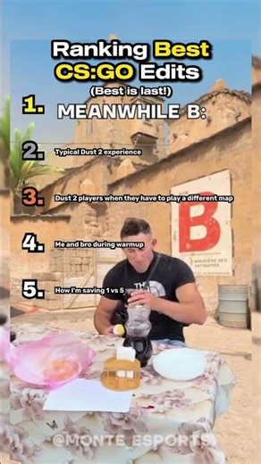 Ranking Best CS:GO Edits 🎬 #csgoedits #funnycsgo #gaming