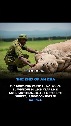 The End of an Era: The White Rhino Is Now Functionally Extinct