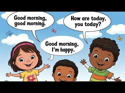 Good morning, good morning. How are you today? Good morning, good morning