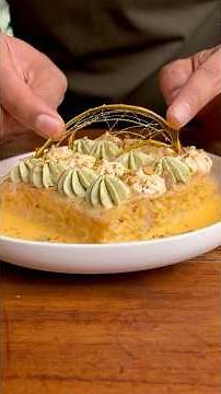 SAFFRON PISTACHIO TRES LECHES RECIPE ❤️😍