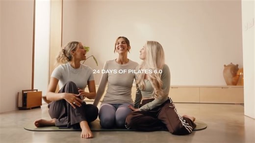 Lottie Murphy Pilates on Instagram: "Our trailer for this years 24 Days of Pilates ✨🎥. Ready for a little daily Pilates practice to close your year? A mindful December ritual which lots of you have come to see as the advent calendar for your mind, bod and soul 🥰. Head to the link in my bio for all the info on how to join us 💌 #24DaysofPilates"