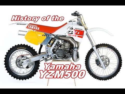 History of the Yamaha YZM500 Works Bike 1987-1988 / DirtBikeDudeZ