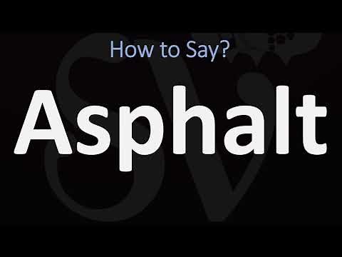 How to Pronounce Asphalt (CORRECTLY)